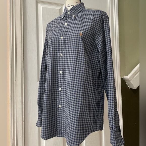 Ralph Lauren button down Shirt BLAKE 100% two ply cotton Blake Sz XXL Iconic - Picture 4 of 8